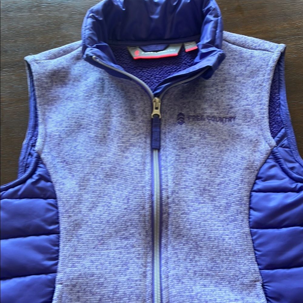 Free Country Purple Kids Vest